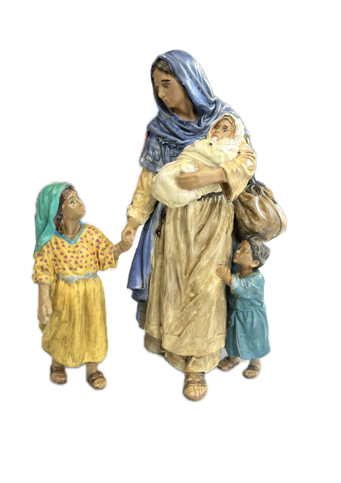 Frau mit Kindern